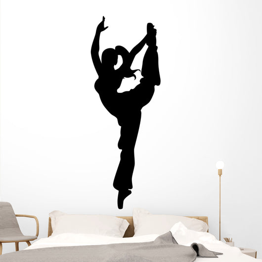 Female Silhouette Wall Mural