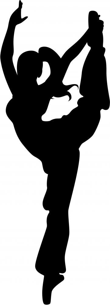 Female Silhouette Wall Mural