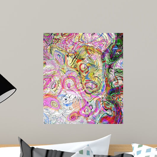 Abstraction Wall Mural
