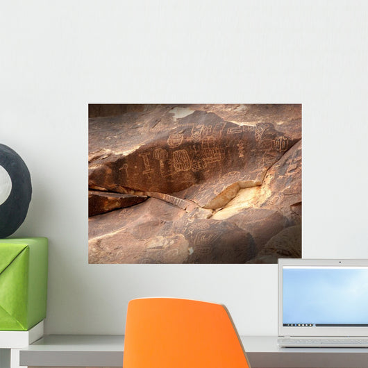 Petroglyphs Nevada Desert Wall Decal
