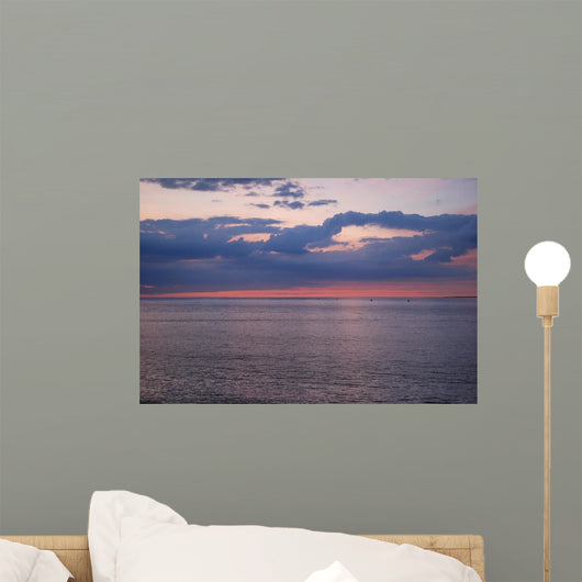 Coucher De Soleil Sur La Baie Wall Mural