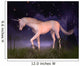 Unicorn Misty Forest Glade Wall Mural