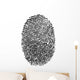 Fingerprint Vector Wall Decal