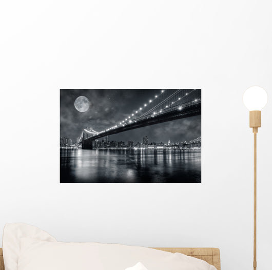Brooklyn Bridge Wall Mural