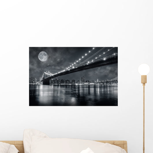 Brooklyn Bridge Wall Mural