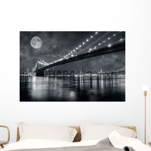 Brooklyn Bridge Wall Mural