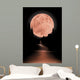 way to red fullmoon Wall Mural