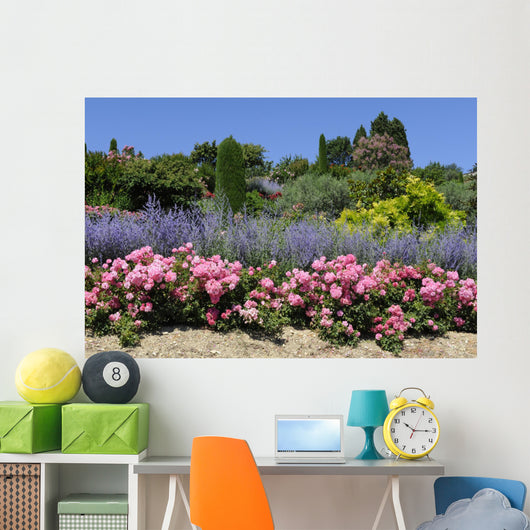 Provencal garden Wall Mural