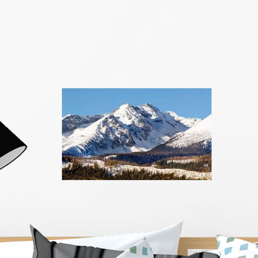 High Tatras Mountains Winter Wall Decal