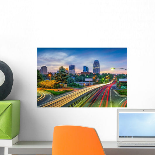 Winston-Salem North Carolina USA Wall Decal
