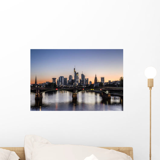 Frankfurt Skyline Wall Decal