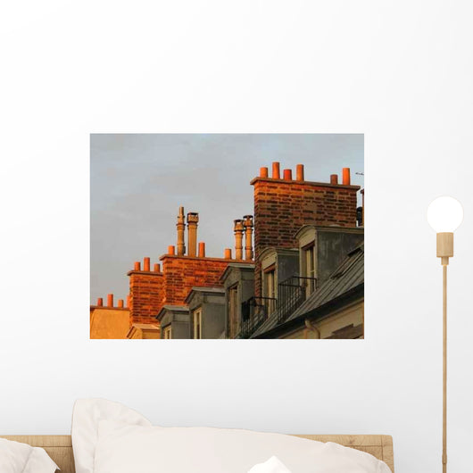 Cheminees Du Marais Wall Decal