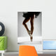 Black tutu Wall Mural