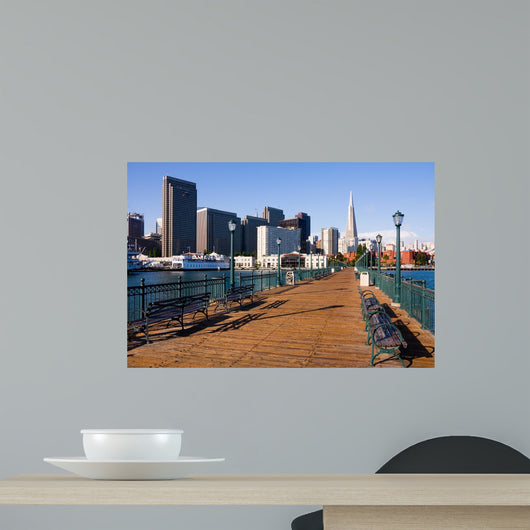 Pier 7 in San Francisco Wall Mural