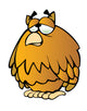 Cartoon Owl Wall Decal