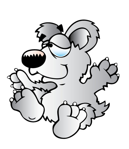 Cartoon Koala Wall Decal