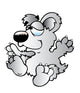 Cartoon Koala Wall Decal