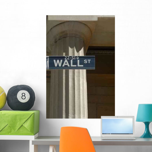 NYC Stock Exchange Wall Decal