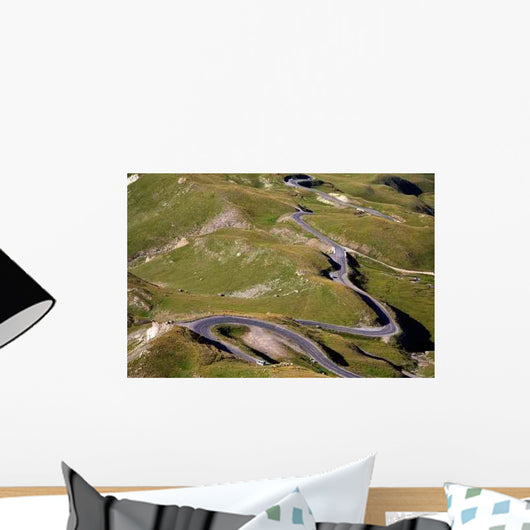 Route Col Montagne Wall Decal