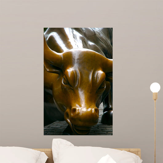 wall street bull 2 Wall Mural