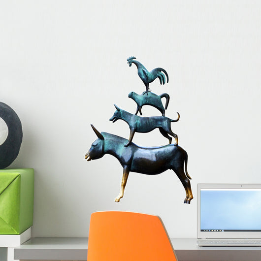 Bremen Town Musicians Wall Decal