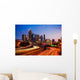 Atlanta Downtown Twilight Wall Decal