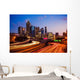Atlanta Downtown Twilight Wall Decal