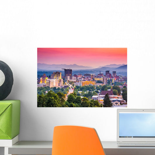 Asheville North Carolina USA Wall Decal