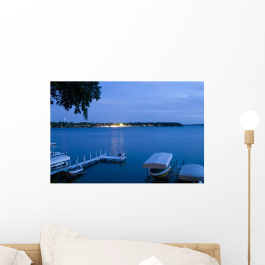 Dusk on Okoboji, Iowa Wall Mural