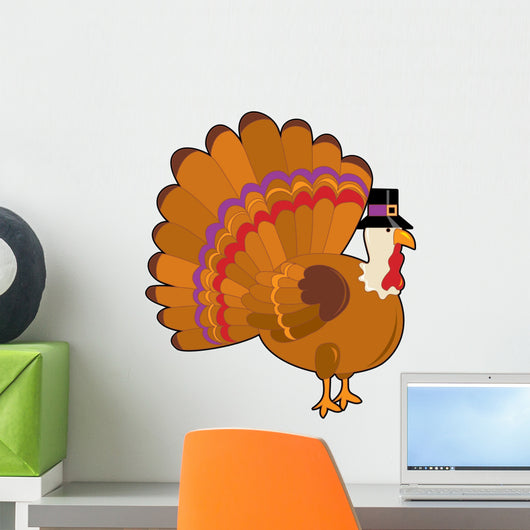 Thanksgiving Turkey Wall Decal