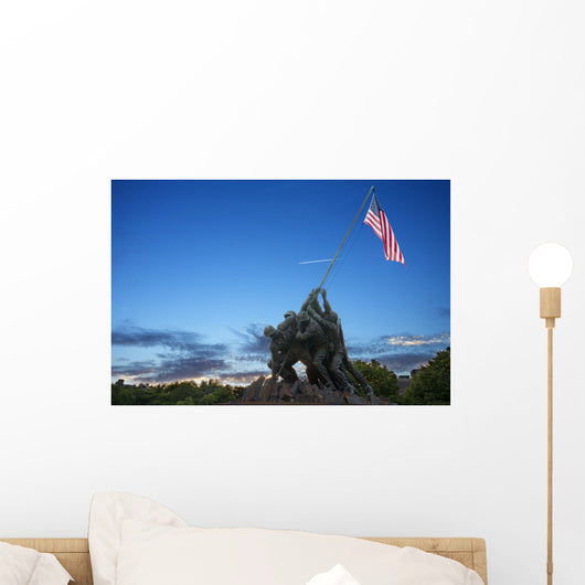 Iwo Jima at Dusk Wall Mural