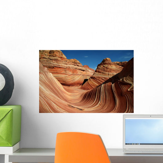 Amazing Sandstone Rock Swirl Wall Decal