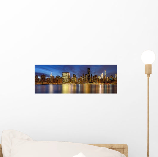 Panoramic Midtown East Skyscrapers Wall Decal