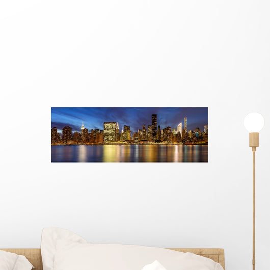 Panoramic Midtown East Skyscrapers Wall Decal