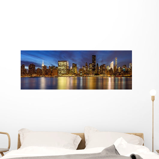 Panoramic Midtown East Skyscrapers Wall Decal