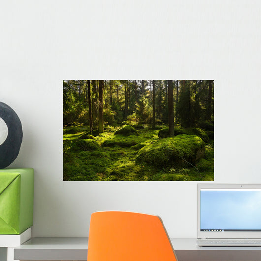 Mossy Forest Wall Mural