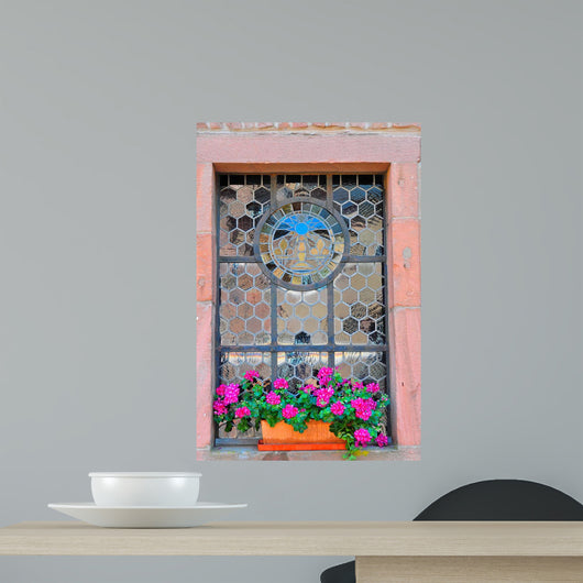 Photo Old French House Wall Decal