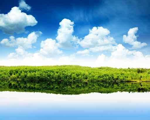 North Mountain Lake Wall Decal