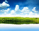 North Mountain Lake Wall Decal