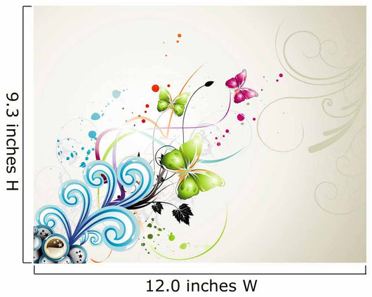 Vector Flower Illustration Wall Mural