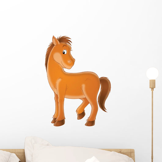 Brown Horse Wall Decal