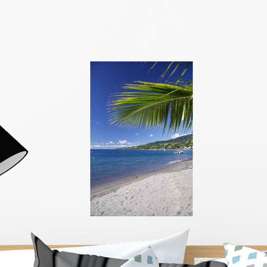 Caribbean Beach Wall Decal Design 1
