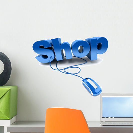 Shop Online Wall Decal
