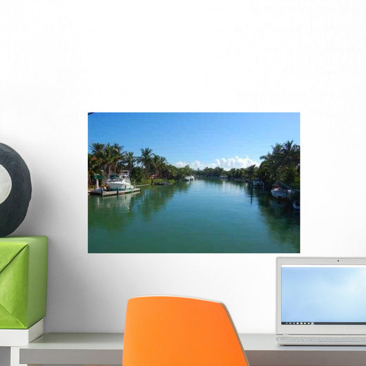 Miami Beach Water Wall Decal
