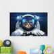 Science Fiction Space Cat Wall Decal