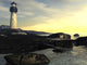 Lighthouse Dusk Wall Decal