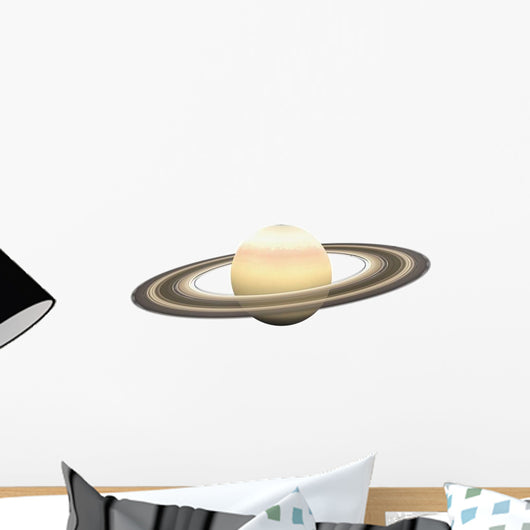 Planet Saturn and Rings Wall Decal