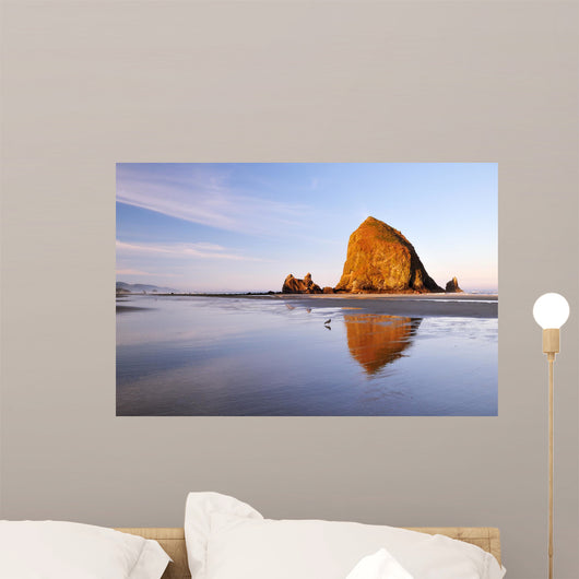 Cannon Beach Sunrise Oregon Coast Wall Mural