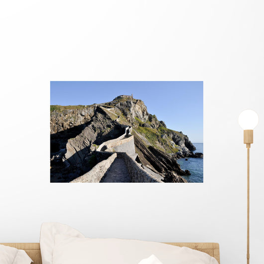 Road to Gaztelugatxe Wall Mural