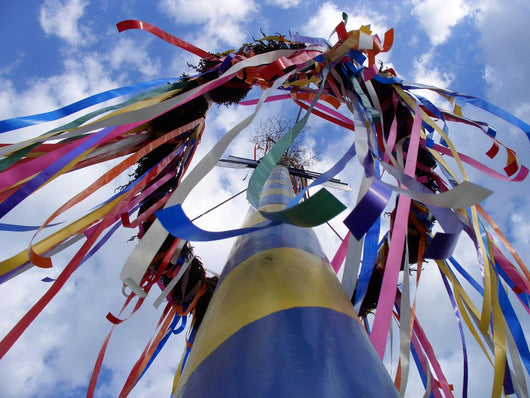 Maypole Wall Mural